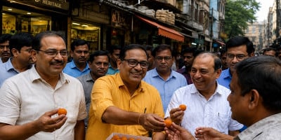 India resumes tourist visas for Bangladeshis, Kolkata traders offer sweets